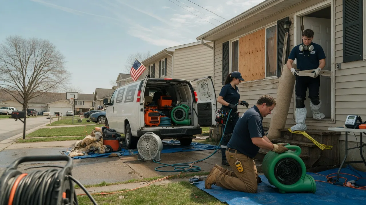 Water Damage Restoration in Delbarton, WV near me